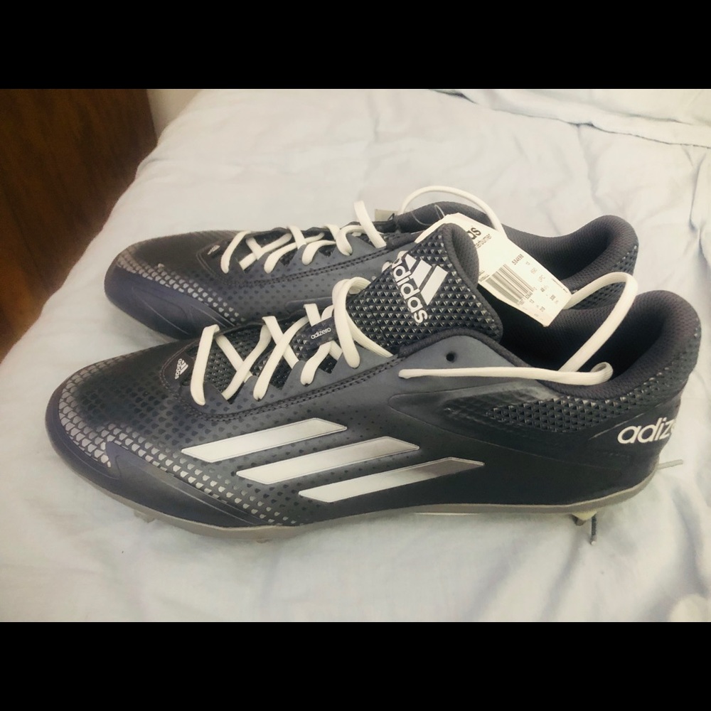 Adidas adizero baseball cleats size 13.5